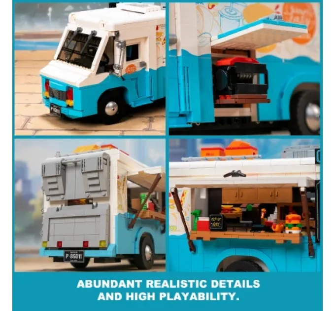 Pantasy Конструктор Pantasy Original - Joyside Series Ретро-фудтрак (85011)