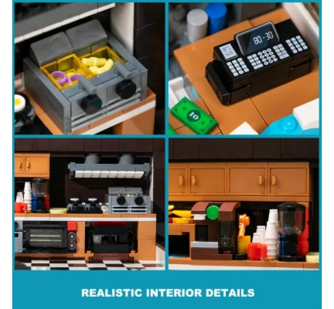 Pantasy Конструктор Pantasy Original - Joyside Series Ретро-фудтрак (85011)