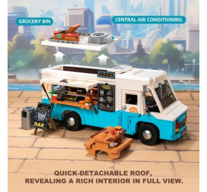 Pantasy Конструктор Pantasy Original - Joyside Series Ретро-фудтрак (85011)