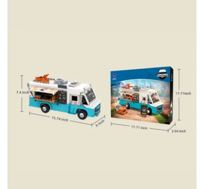 Pantasy Конструктор Pantasy Original - Joyside Series Ретро-фудтрак (85011)