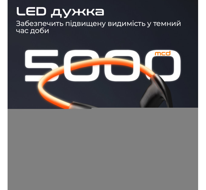 Bluetooth-гарнітура Promate RippleGlow Black