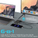 Концентратор USB Type-C Promate MediaHub-C6 6 in 1 Black (mediahub-c6.black)