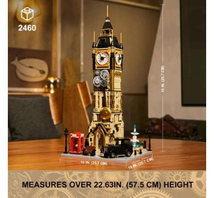 Pantasy Конструктор Pantasy Original - Steampunk Парк Годинникова вежа в стилі стімпанк (85008)
