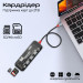 Концентратор USB Type-C Promate TransHub-Go 9 in 1 Grey (transhub-go)
