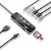 Концентратор USB Type-C Promate TransHub-Go 9 in 1 Grey (transhub-go)