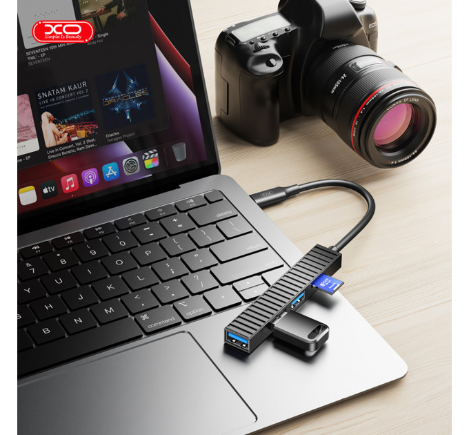 Концентратор XO HUB014B.black
