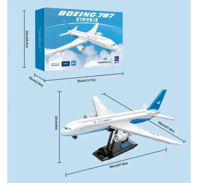 Pantasy Конструктор Pantasy Joyside Series BOEING 787 (11017)