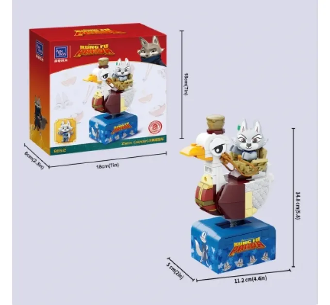 Pantasy Конструктор Pantasy Kung Fu Panda Косрайдер Чжень (86512)
