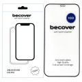 BeCover Скло захисне BeCover Apple iPhone 12 Pro 10D Black (711512)