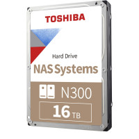 Жорсткий диск 3.5" 16TB N300 Toshiba (HDWG51GUZSVA)