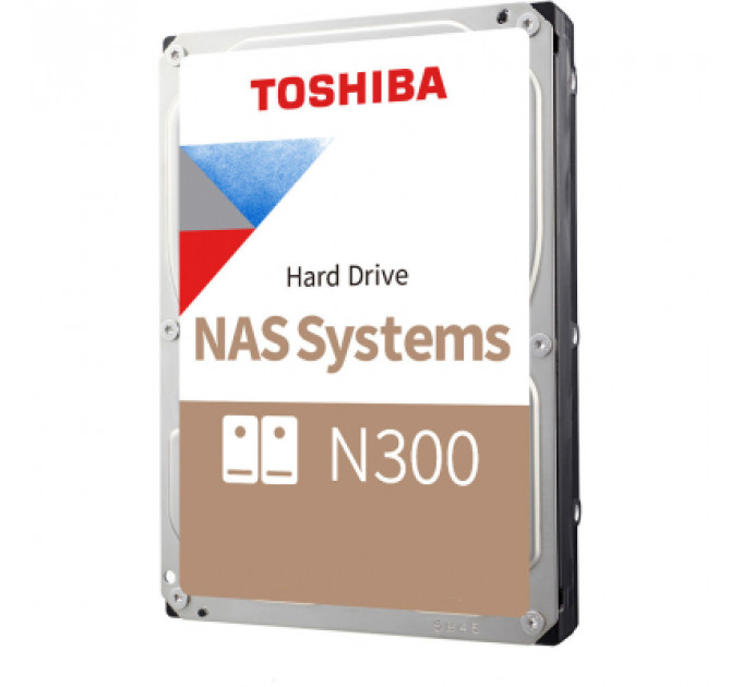 Жорсткий диск 3.5" 22TB N300 Toshiba (HDWG62CUZSVA)