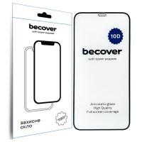 Скло захисне BeCover Apple iPhone XR 10D Black (711511)