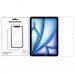 Скло захисне BeCover Apple iPad Air 13" M2 2024 (711672)