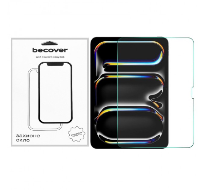 Скло захисне BeCover Apple iPad Pro 13" M4 2024 (711674)