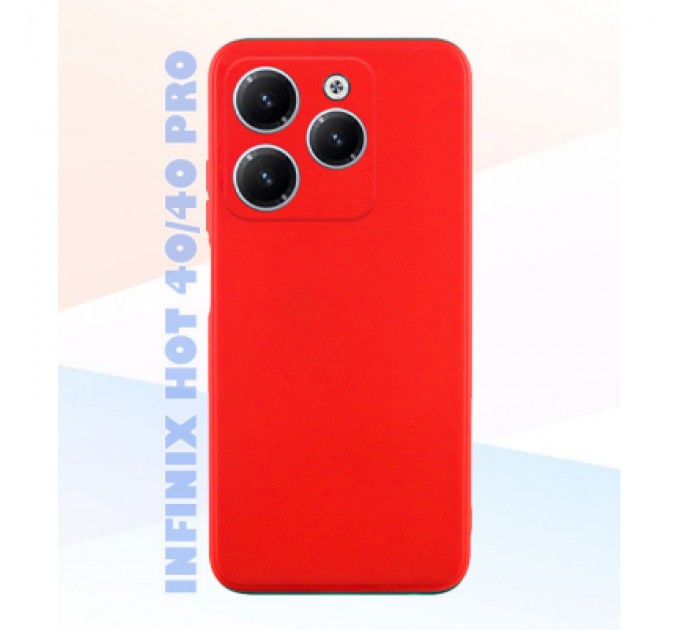 BeCover Чохол до мобільного телефона BeCover Full Camera Infinix Hot 40 (X6836)/ 40 Pro (X6837) Red (711660)