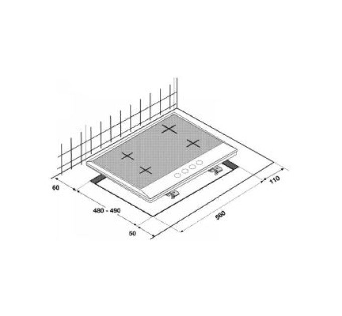 Beko Варочна поверхня Beko HILG64225S