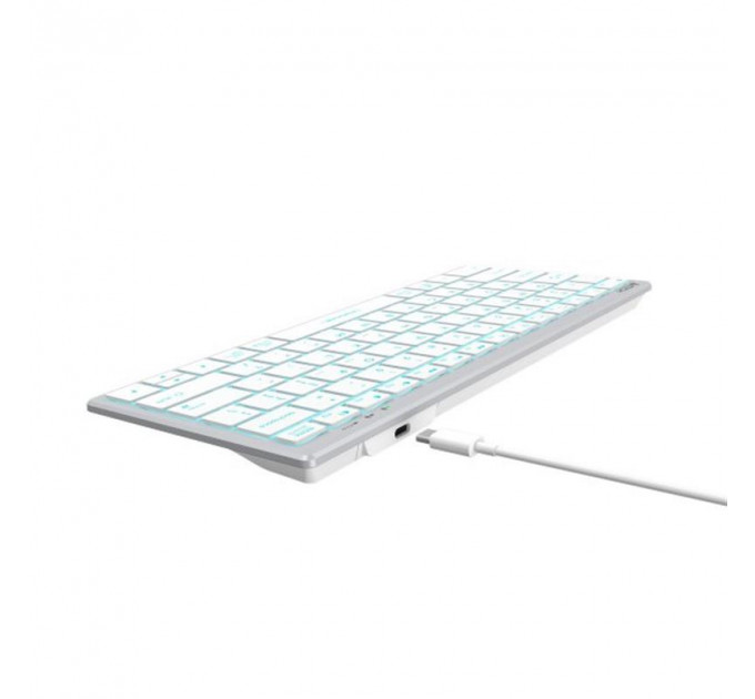 Клавіатура A4Tech Fstyler FX61 White