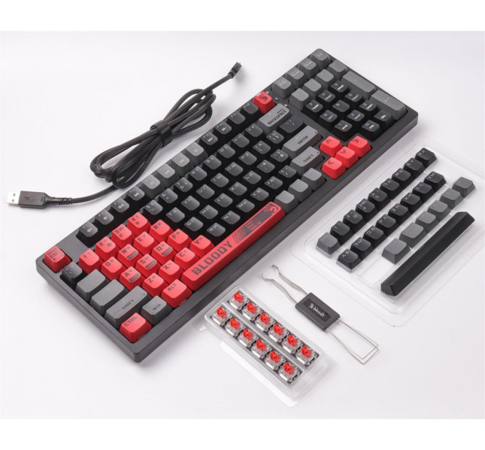 Клавіатура A4Tech S98 Bloody Sports Red