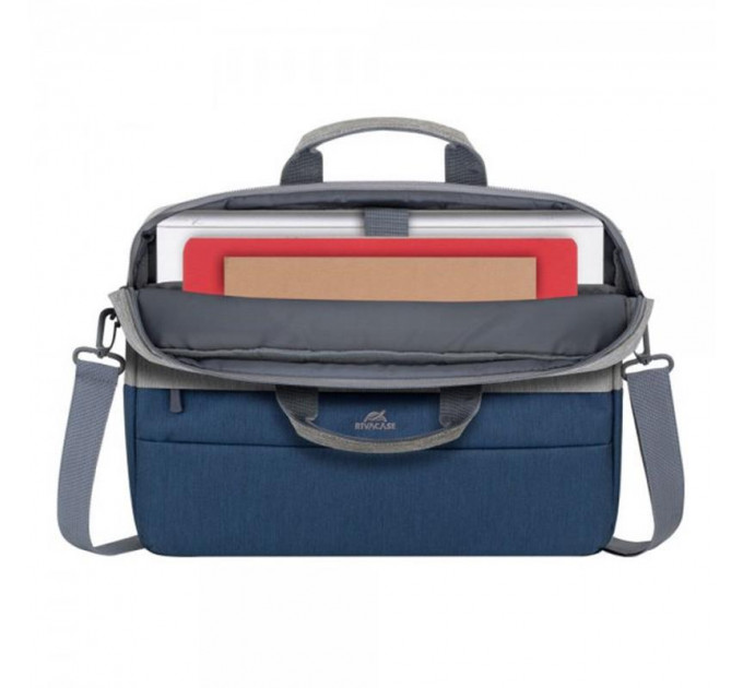 Сумка Rivacase 7532 15.6" Grey/Dark Blue