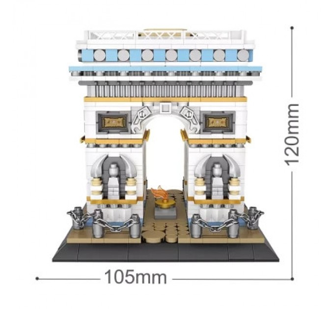 LOZ mini Конструктор LOZ mini Тріумфальна арка (1028)