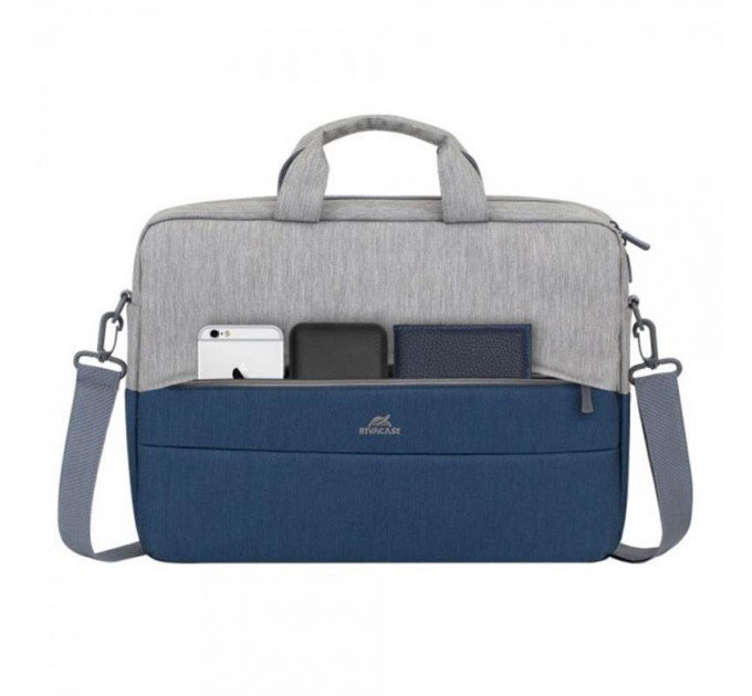 Сумка Rivacase 7532 15.6" Grey/Dark Blue