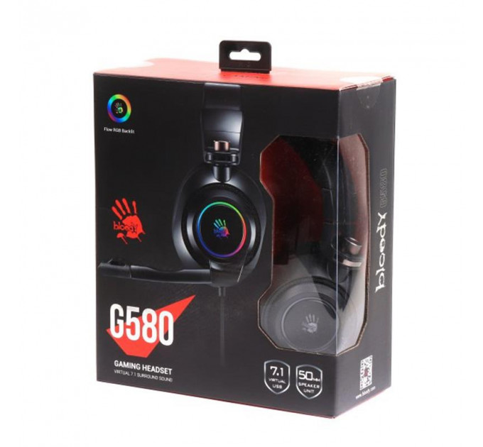 Гарнітура A4Tech Bloody G580 Black