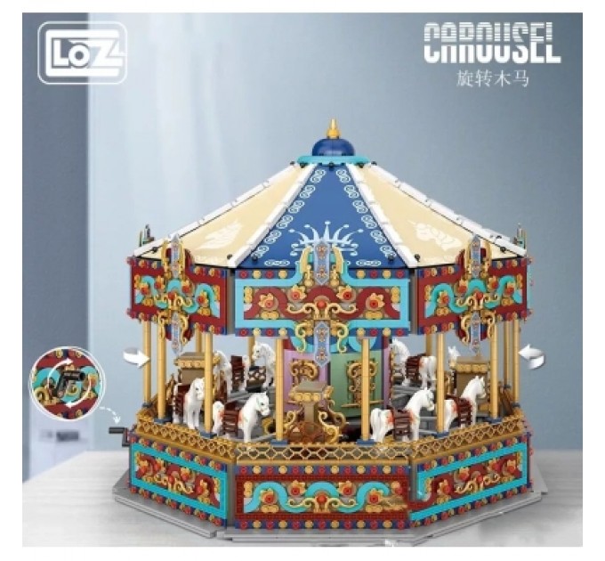 LOZ mini Конструктор LOZ mini Весела карусель без фігурок (1059)