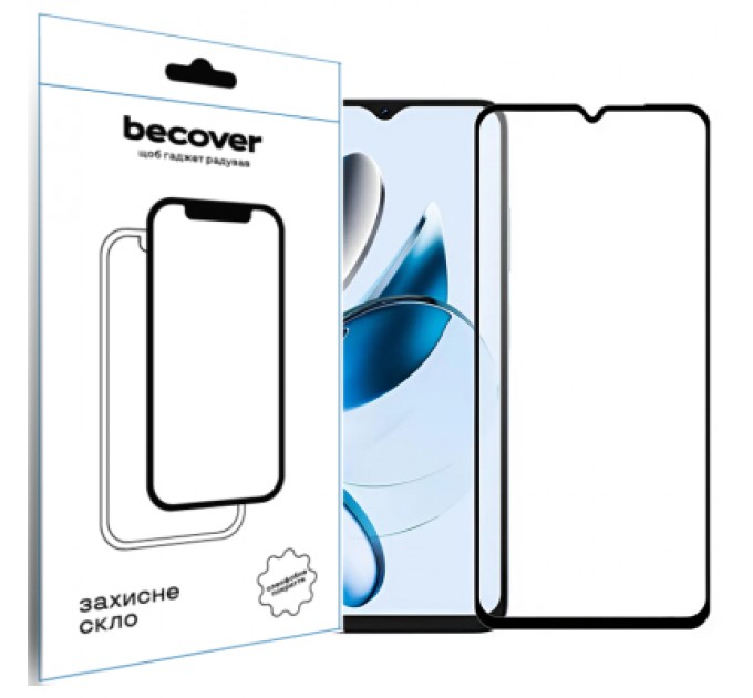 BeCover Скло захисне BeCover Oscal Tiger 10 6.6" Black (711578)