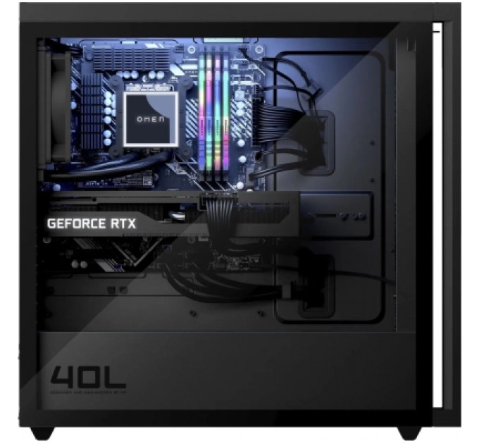 Комп'ютер HP OMEN 40L GT21-2009ua / i7-14700K, 32G, 512, 4070 Ti Spr 16GB, K&M, WiFi (B22CYEA)