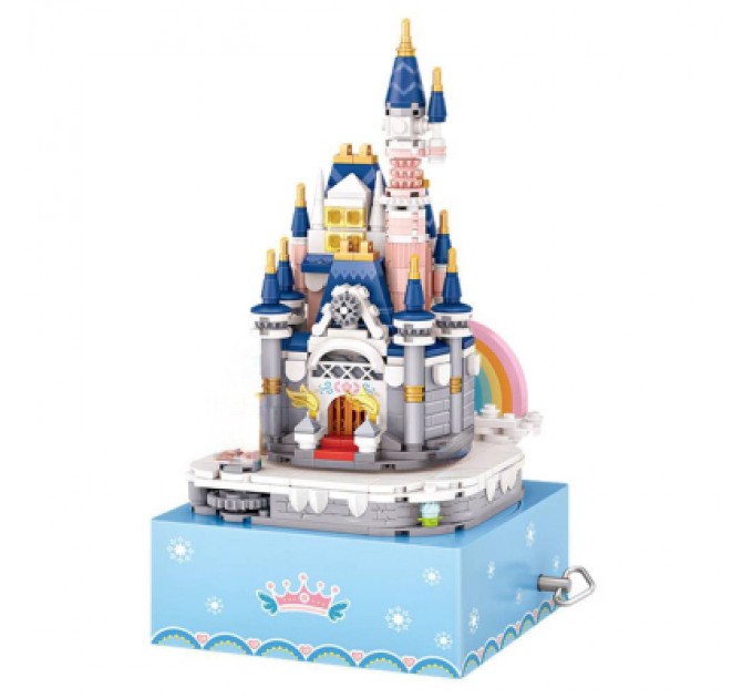 LOZ mini Конструктор LOZ mini Замок (музична скринька) без фігурок (1220)