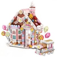 Конструктор LOZ mini Цукерковий будиночок без фігурок (1224)