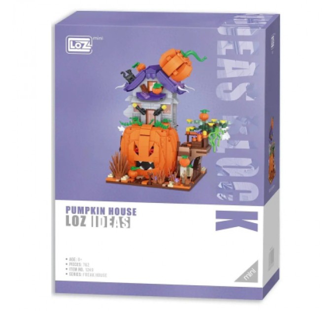 Конструктор LOZ mini Гарбузовий будиночок без фігурок (1249)