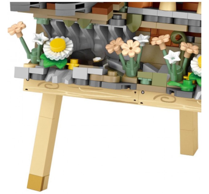 LOZ mini Конструктор LOZ mini Весняний поїзд без фігурок (1296)