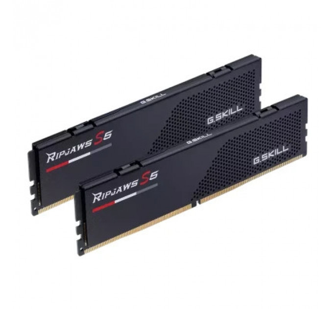 Модуль пам'яті для комп'ютера DDR5 48GB (2x24GB) 6000 MHz Ripjaws S5 G.Skill (F5-6400J3239F48GX2-RS5K)