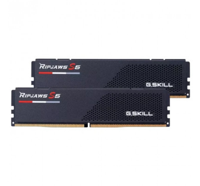 Модуль пам'яті для комп'ютера DDR5 48GB (2x24GB) 6000 MHz Ripjaws S5 G.Skill (F5-6400J3239F48GX2-RS5K)