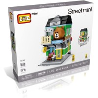 Конструктор LOZ mini Магазин Маленький ведмедик (1630)