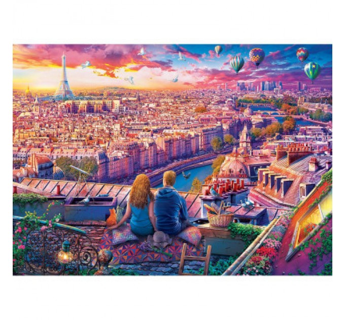 Eurographics Пазл Eurographics Дахи Парижу 1000 елементів (6000-5886)