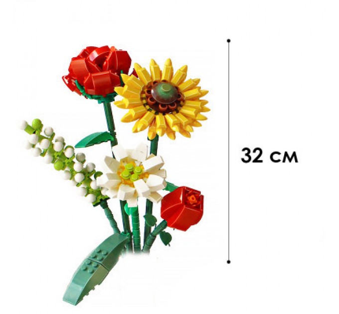 LOZ mini Конструктор LOZ mini Букет квітів 3 (1659)