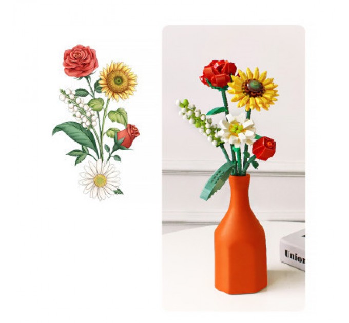 LOZ mini Конструктор LOZ mini Букет квітів 3 (1659)