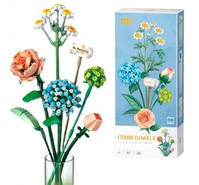 LOZ mini Конструктор LOZ mini Букет квітів 5 (1671)