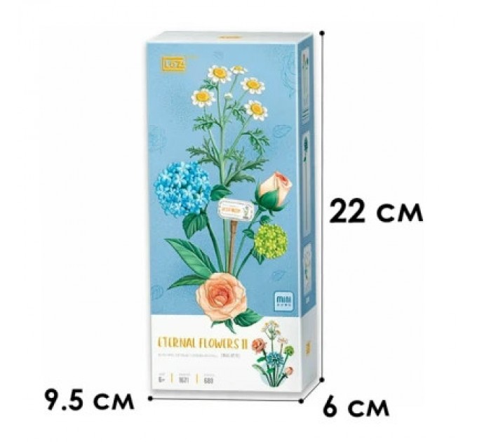 LOZ mini Конструктор LOZ mini Букет квітів 5 (1671)