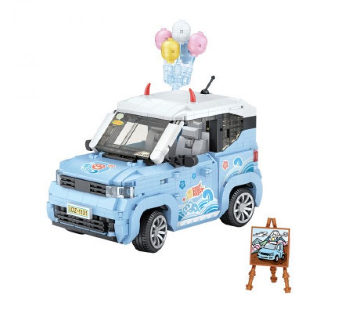 LOZ mini Конструктор LOZ mini Автомобіль MINI блакитний (1131)
