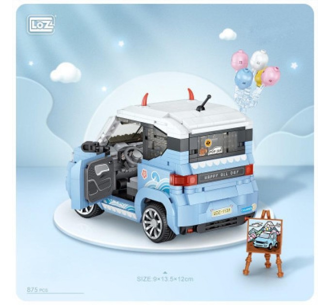 LOZ mini Конструктор LOZ mini Автомобіль MINI блакитний (1131)