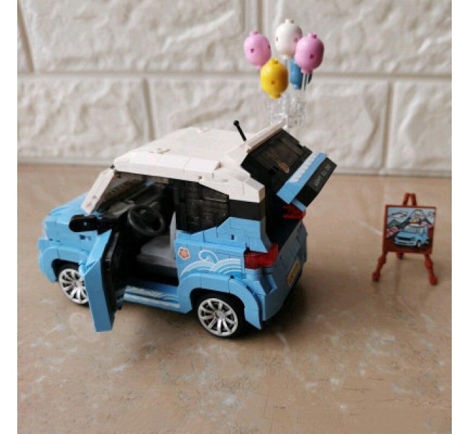 LOZ mini Конструктор LOZ mini Автомобіль MINI блакитний (1131)