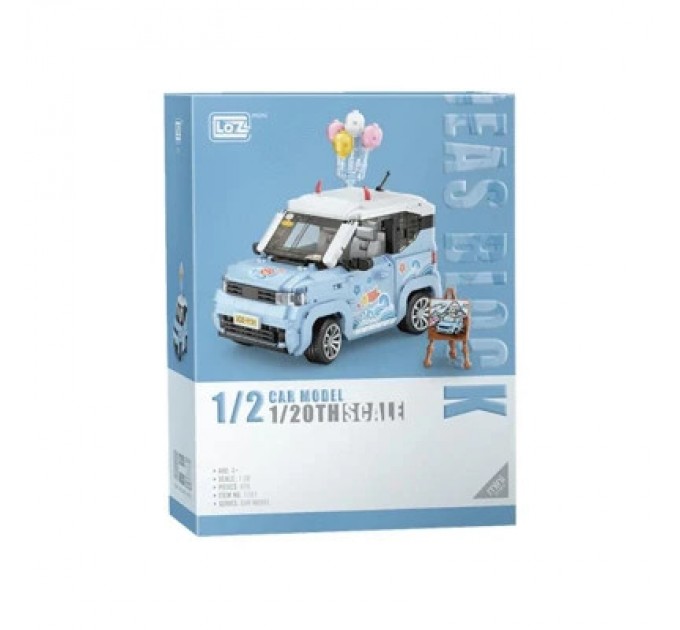 LOZ mini Конструктор LOZ mini Автомобіль MINI блакитний (1131)