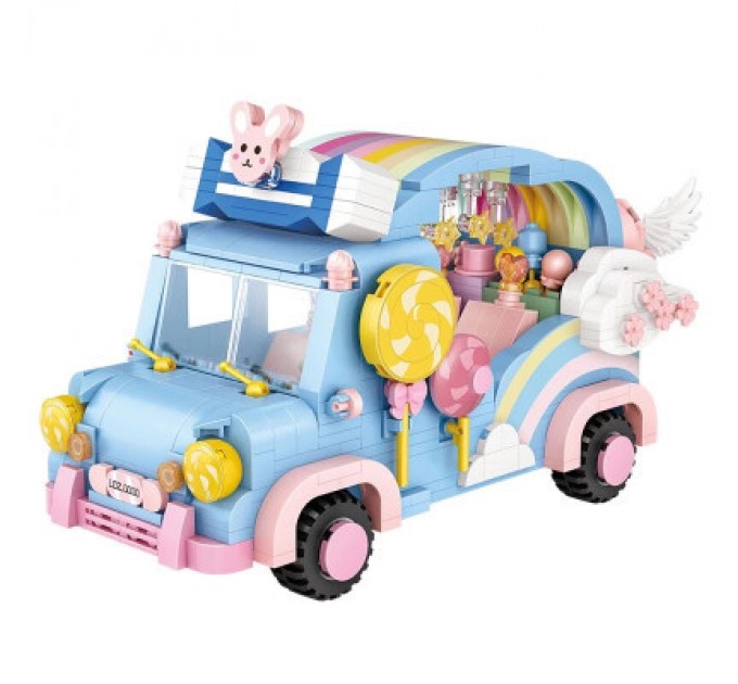 LOZ mini Конструктор LOZ mini Райдужний автомобіль (1133)