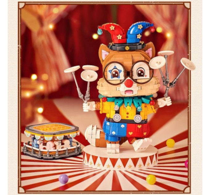LOZ mini Конструктор LOZ mini Клоун Білка (1947)