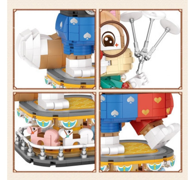 LOZ mini Конструктор LOZ mini Клоун Білка (1947)