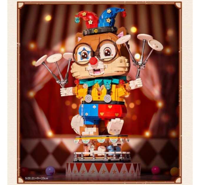 LOZ mini Конструктор LOZ mini Клоун Білка (1947)