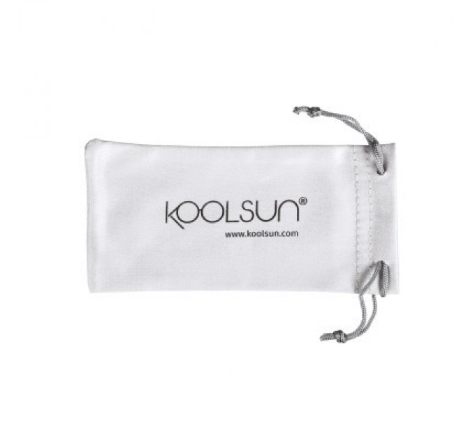 Дитячі сонцезахисні окуляри Koolsun Flex біло-бірюзові 3+ (KS-FLWA003)
